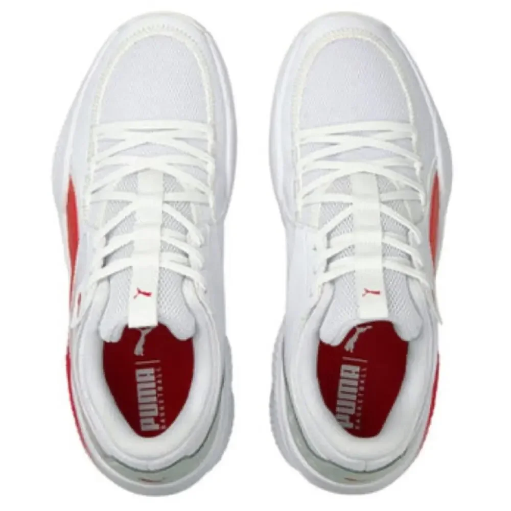PUMA Court Rider Team 'White High Risk Red Basketball Sneakers